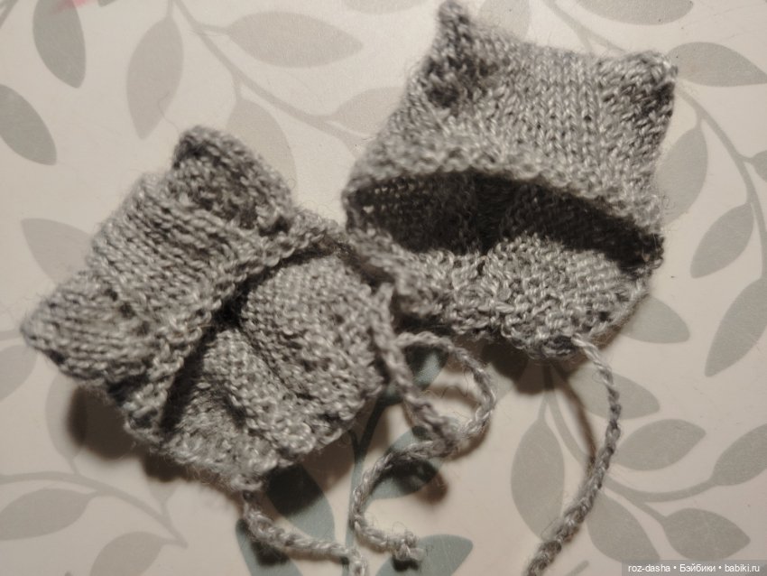 Шапочка котик для маленьких головушек