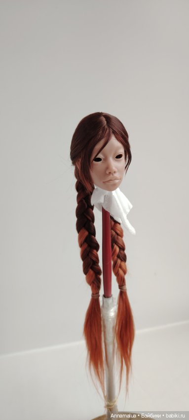 Парик на кукол Е. Ганчаровой (фото 7)