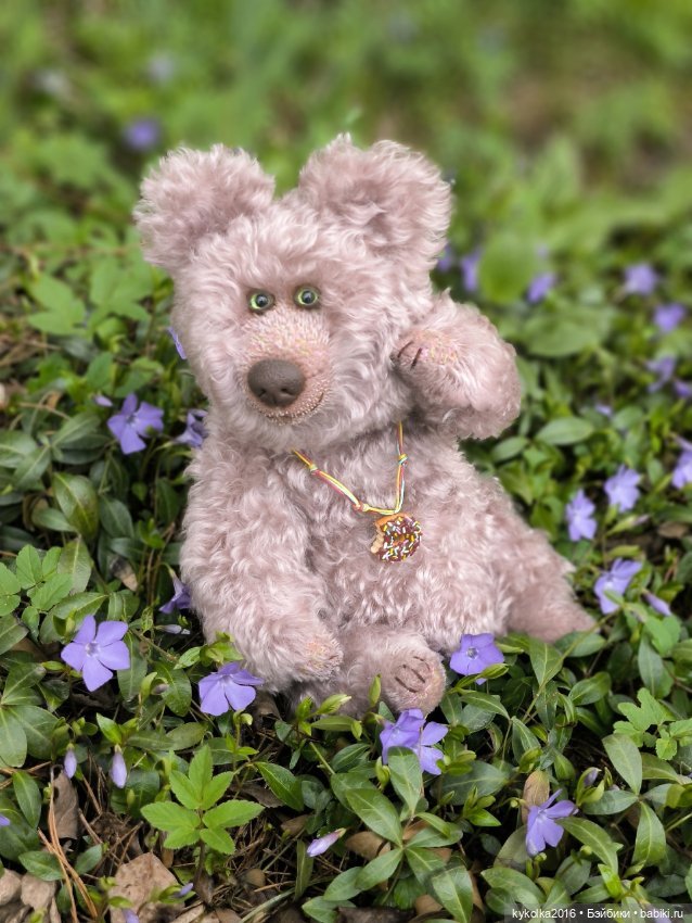 Тедди мишка с ревуном — Авторские игрушки (фото 5)