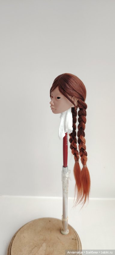 Парик на кукол Е. Ганчаровой (фото 3)