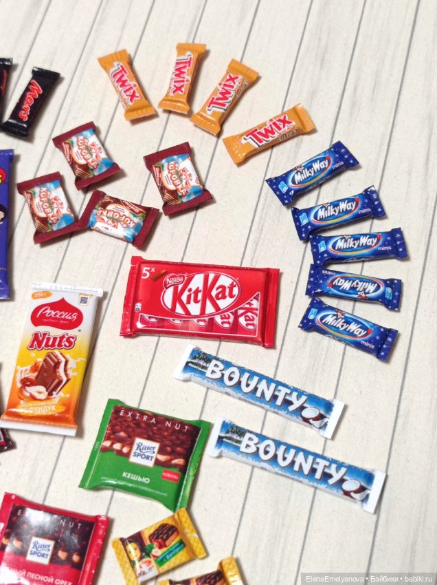 Вкусняшки для кукол 1/6 — Аксессуары для кукольных фотосессий