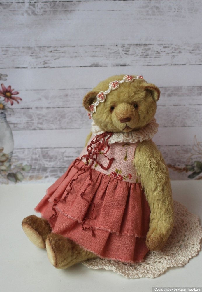 Тедди мишка — Авторские игрушки (фото 7)