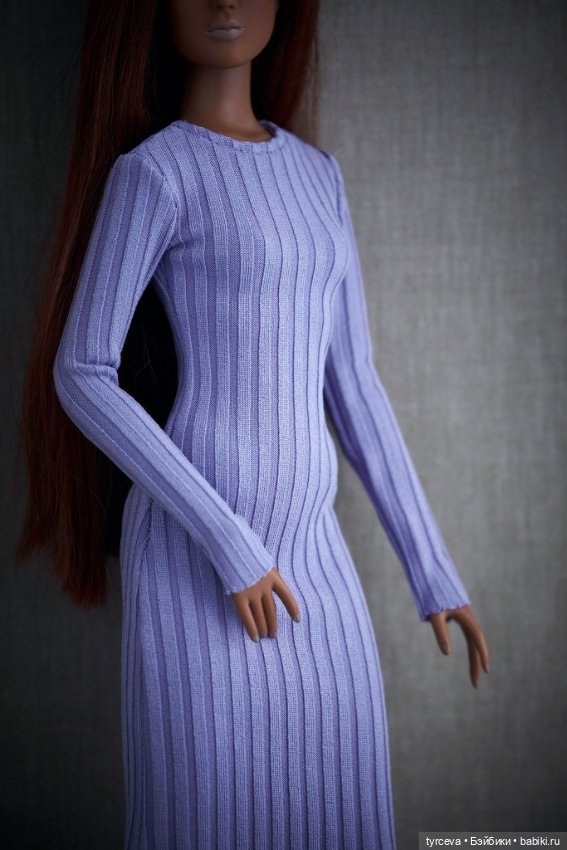 Платье макси для Тоннер 16" и кукол аналогичного формата (фото 6)