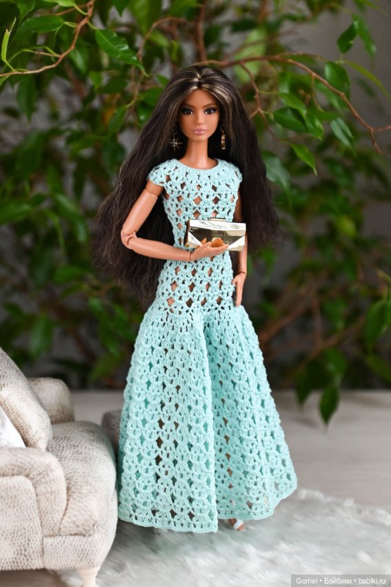 Платье для куклы Барби — Одежда для кукол (фото 4)