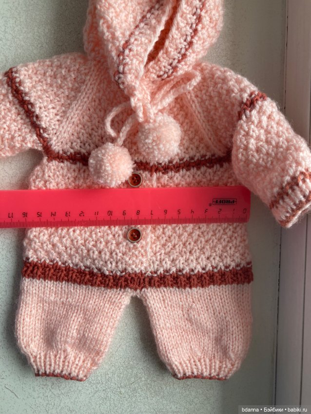 Вязанные комплекты для кукол (фото 3)