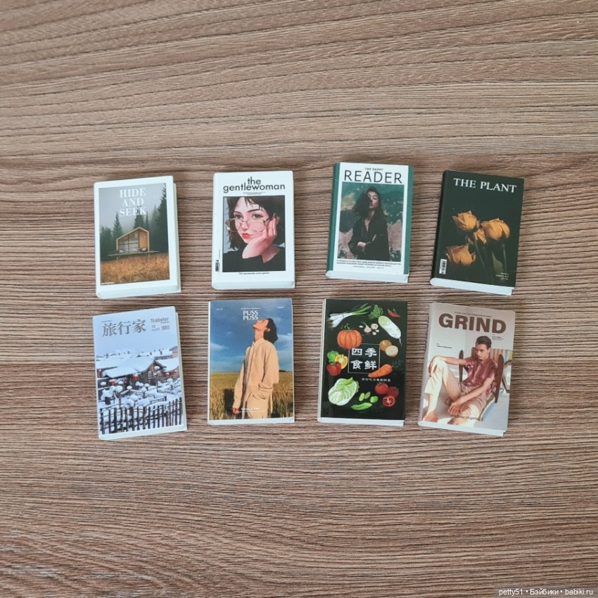 Миниатюра формата 1/6 — Миниатюра для кукол (фото 5)