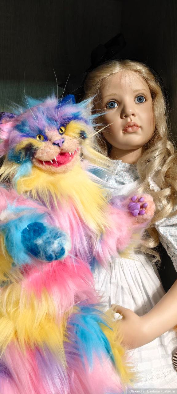 Большой чеширский кот — Авторские игрушки