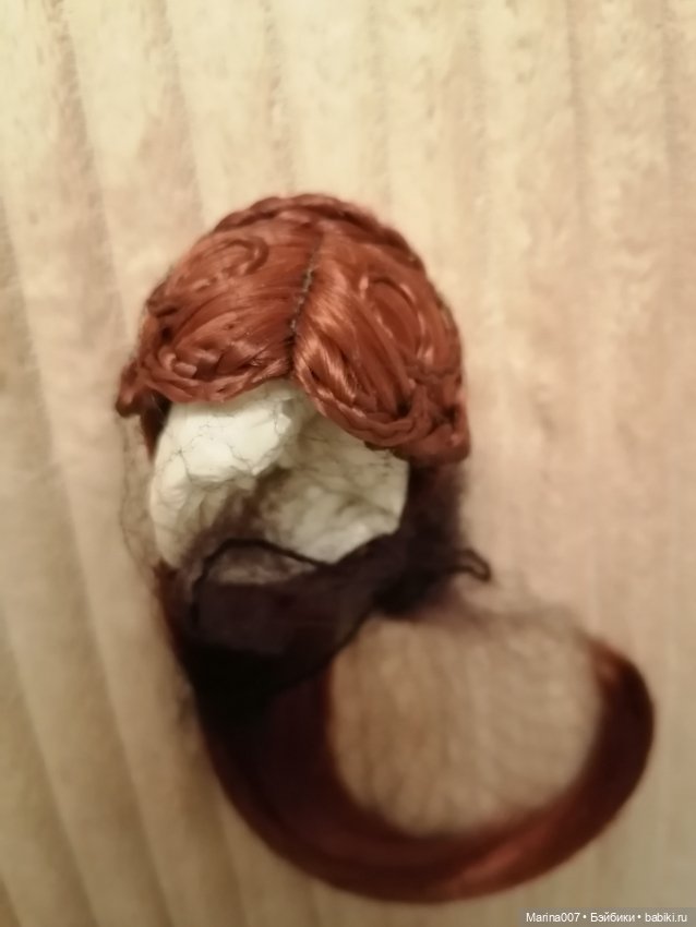 Парик для кукол БЖД — Парики и волосы (мохер) для кукол (фото 4)