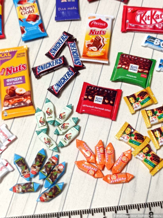 Вкусняшки для кукол 1/6 — Аксессуары для кукольных фотосессий (фото 8)