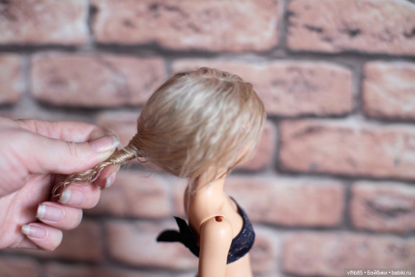 Продам паричок из козочки на шкурке для минифи (minifee), DIM doll, Doll Chateau. 16,5-18,0 см