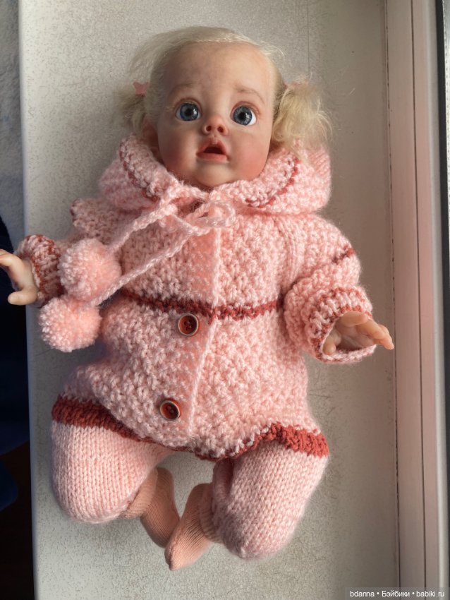 Вязанные комплекты для кукол (фото 4)