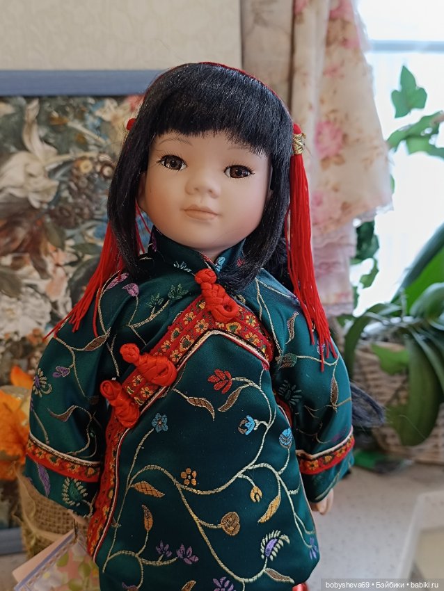 Кукла Мулан — Фарфоровые куклы (фото 3)