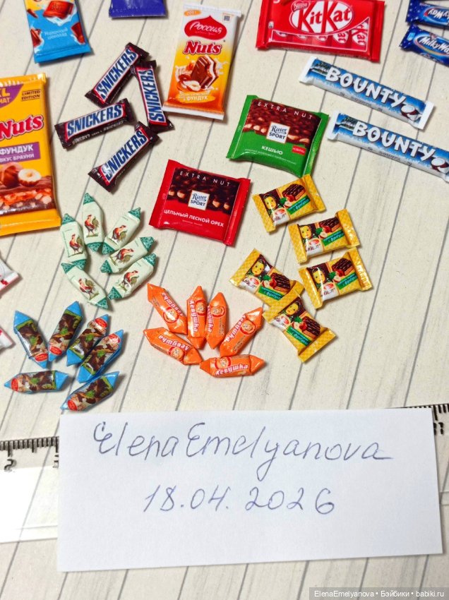 Вкусняшки для кукол 1/6 — Аксессуары для кукольных фотосессий (фото 4)