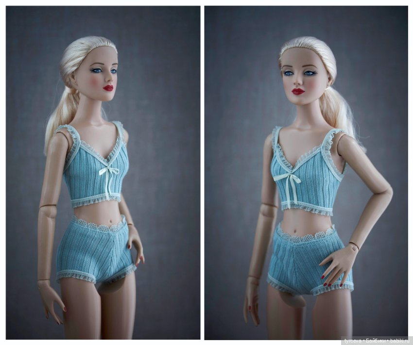 Платье макси для Тоннер 16" и кукол аналогичного формата (фото 9)