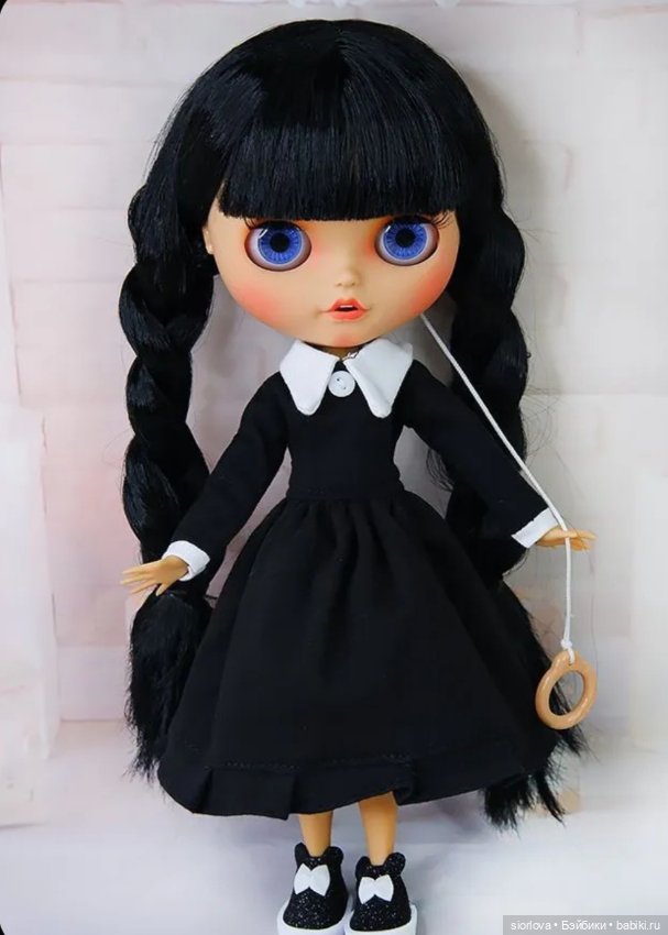 Блайз кастом Венсдэй — ООАК (кастом куклы)