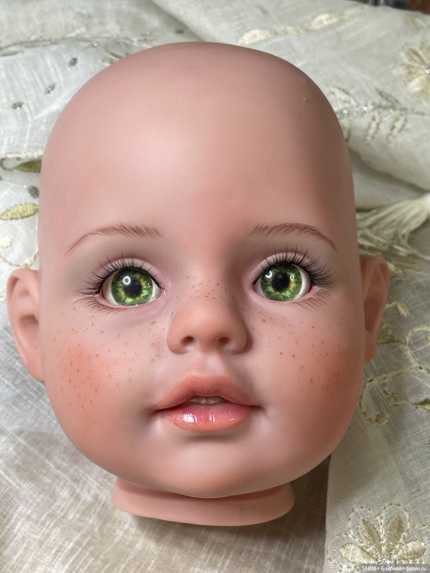 Голова большая виниловая ооак