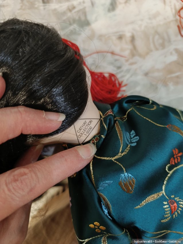 Кукла Мулан — Фарфоровые куклы (фото 8)