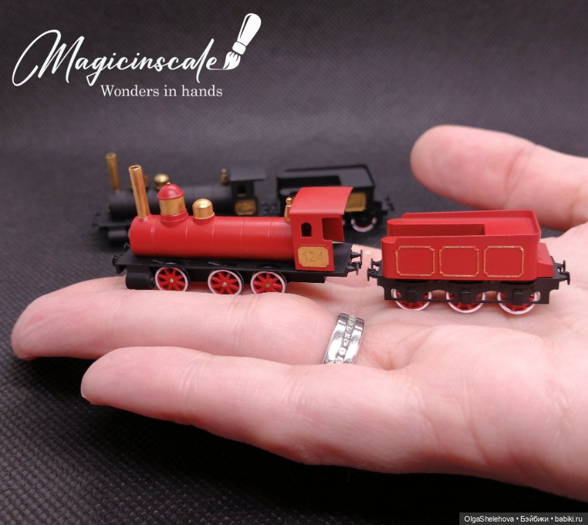 Миниатюрный паровоз временно 500₽ (фото 3)