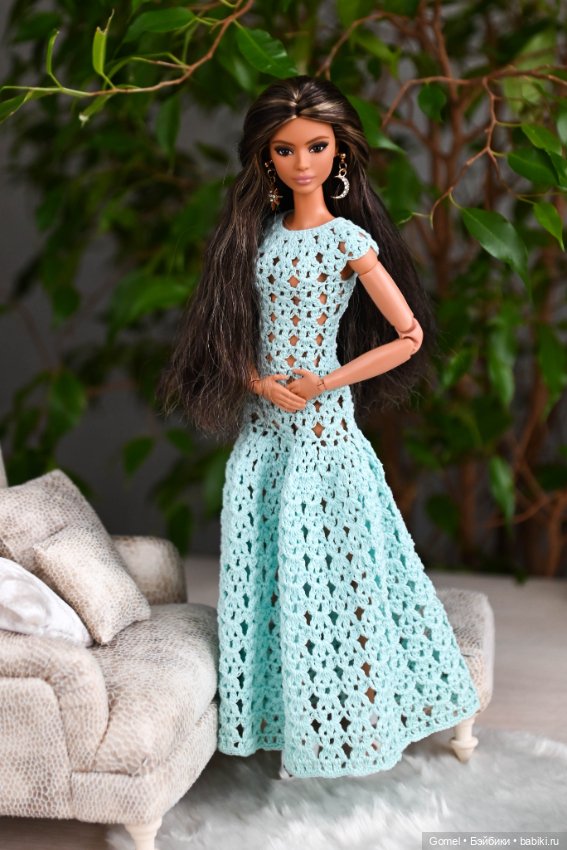 Платье для куклы Барби — Одежда для кукол (фото 7)