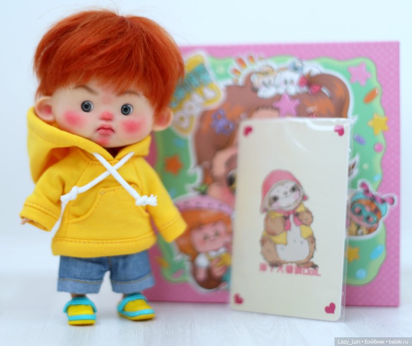 Крутой мальчишка размера ob11 от LAN YAO DOLL