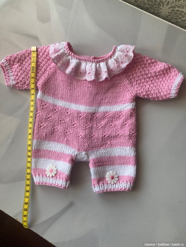 Вязанные комплекты для кукол (фото 8)