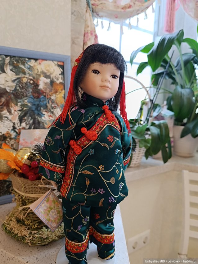 Кукла Мулан — Фарфоровые куклы (фото 2)