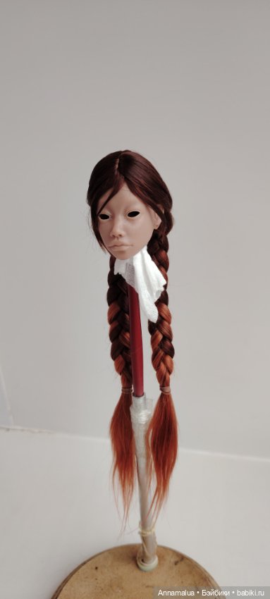 Парик на кукол Е. Ганчаровой (фото 8)