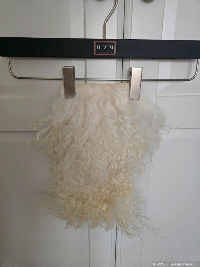 Мохер на шкурке козы, трессы (фото 3)