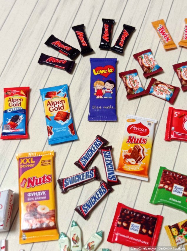 Вкусняшки для кукол 1/6 — Аксессуары для кукольных фотосессий (фото 2)