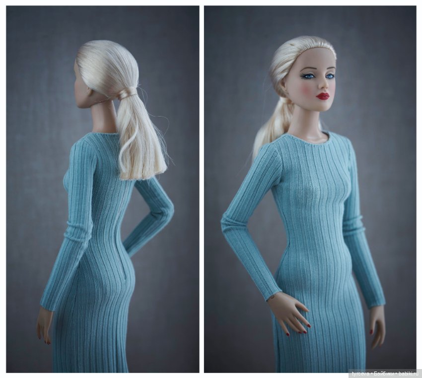 Платье макси для Тоннер 16" и кукол аналогичного формата (фото 5)