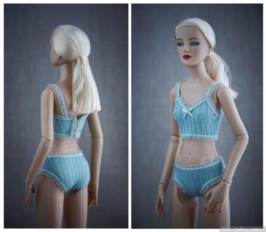 Платье макси для Тоннер 16" и кукол аналогичного формата (фото 10)