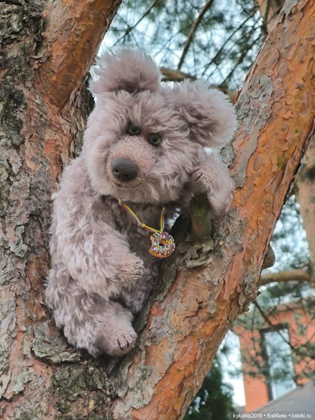 Тедди мишка с ревуном — Авторские игрушки (фото 8)