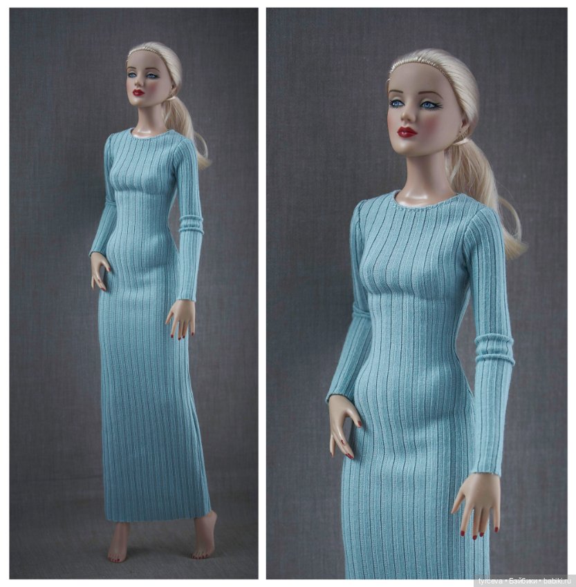 Платье макси для Тоннер 16" и кукол аналогичного формата (фото 4)