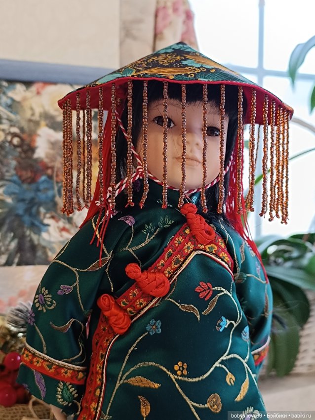 Кукла Мулан — Фарфоровые куклы (фото 4)