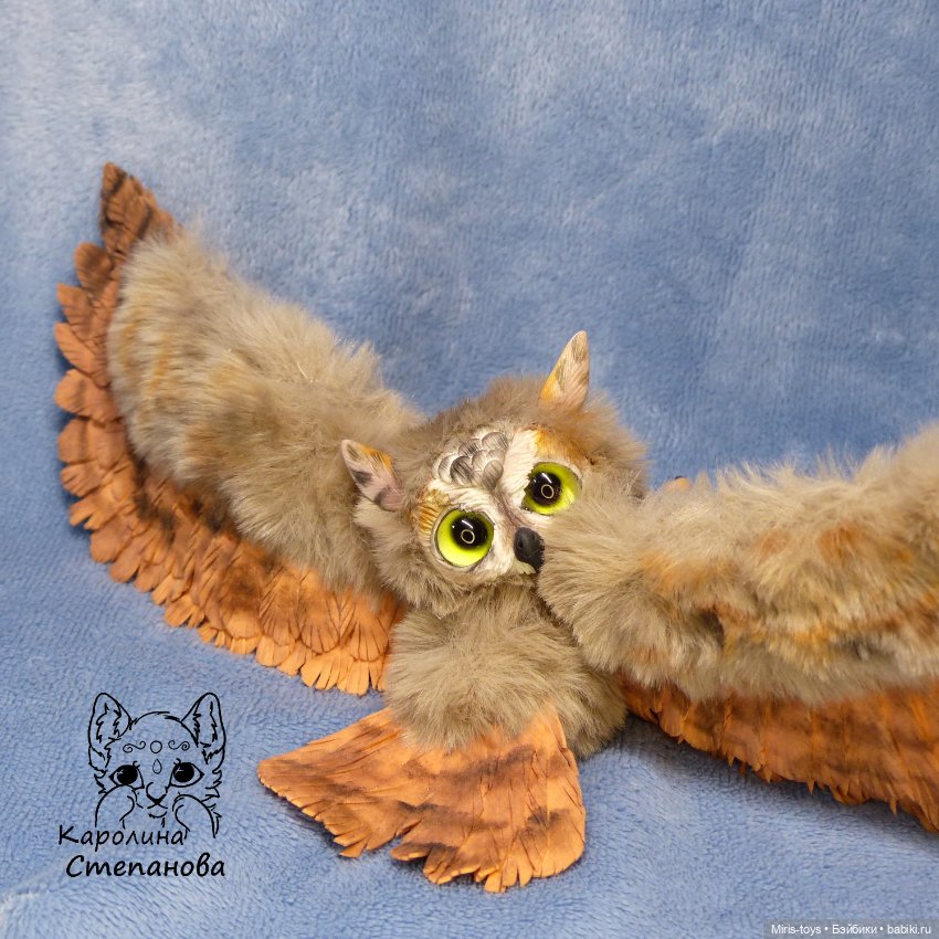 Ушастая Сова — Авторские игрушки (фото 3)