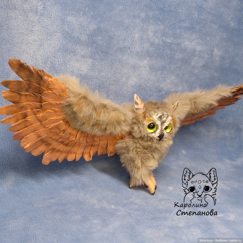 Ушастая Сова — Авторские игрушки (фото 5)