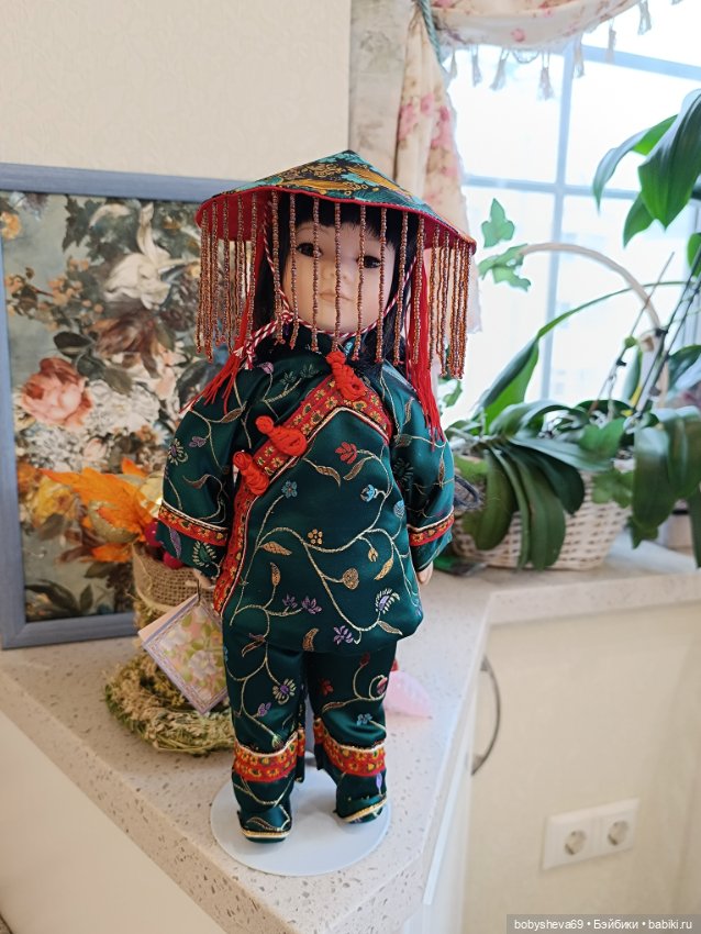 Кукла Мулан — Фарфоровые куклы