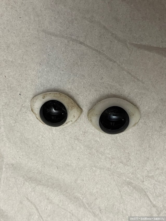 Старинные стеклянные глаза-рыбки для антикварной куклы для антикварной куклы (фото 2)
