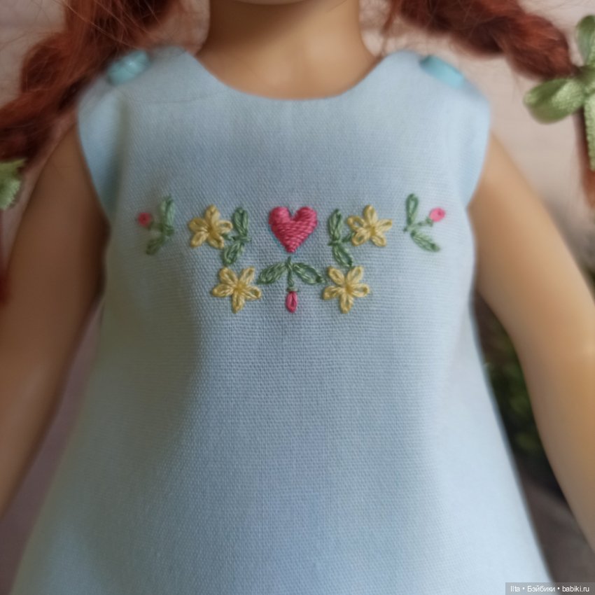 Сарафан с вышивкой для Плюшек и не только (фото 3)