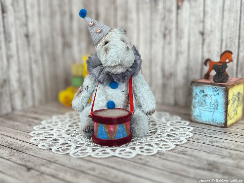 Бегемотик Тедди — Авторские игрушки