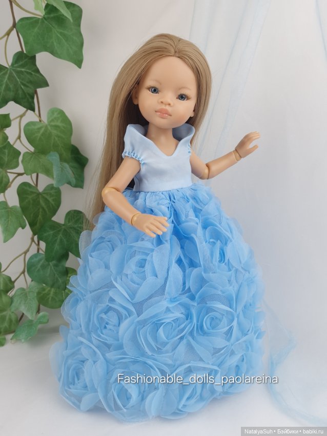 Вечернее платье для кукол Paola Reina