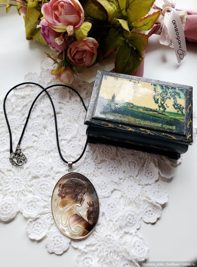 Кулон Есения и шкатулка — Аксессуары для кукольных фотосессий