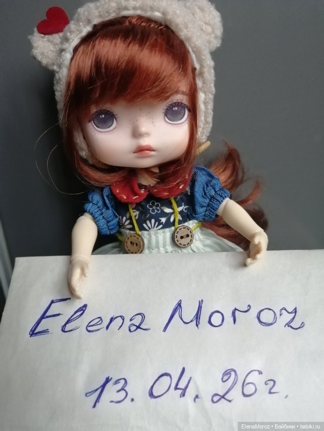 Кукла Xiaomi Monst с 9-ю комплектами одежды (фото 6)