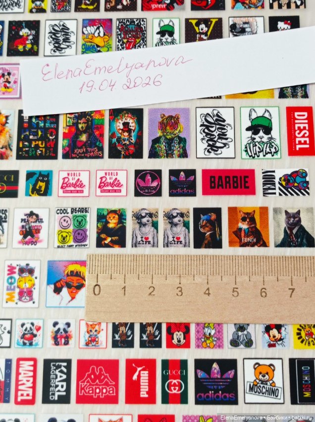 Принты дтф для кукольных мастеров (фото 4)