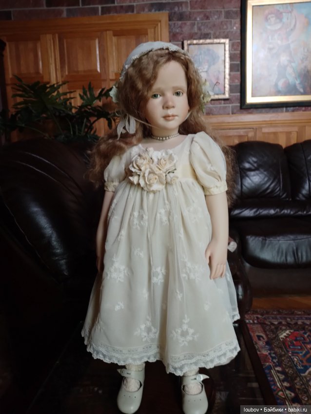 Lilou от Ruth Treffeisen — Фарфоровые куклы (фото 4)