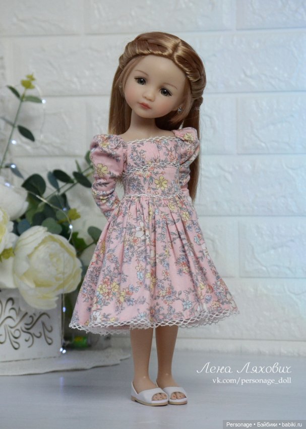 Выкройка и описание платье Романтика для Руби Ред (фото 4)