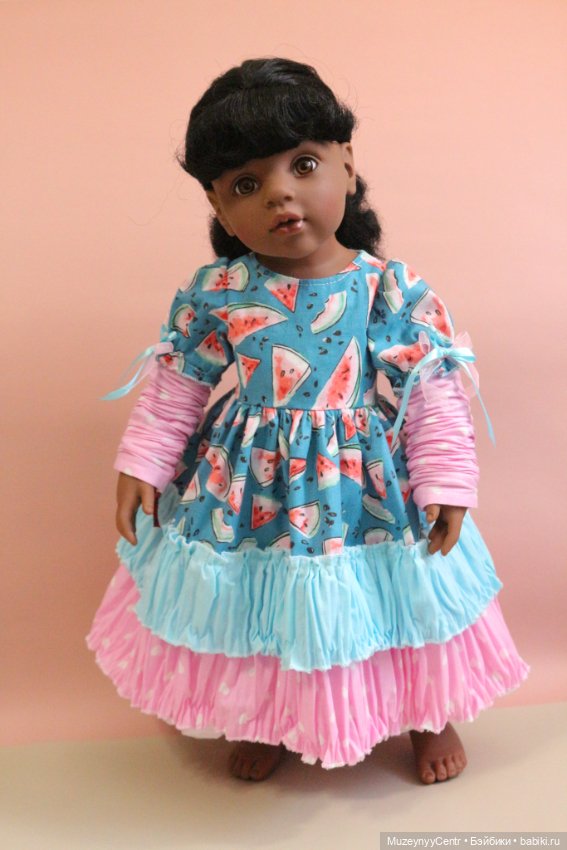 Нарядные многослойные платья для Готц 50см и им подобным 2