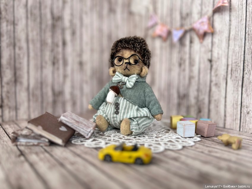 Ежик Тедди — Авторские игрушки