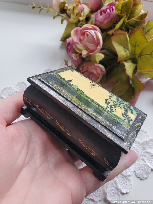 Кулон Есения и шкатулка — Аксессуары для кукольных фотосессий (фото 8)