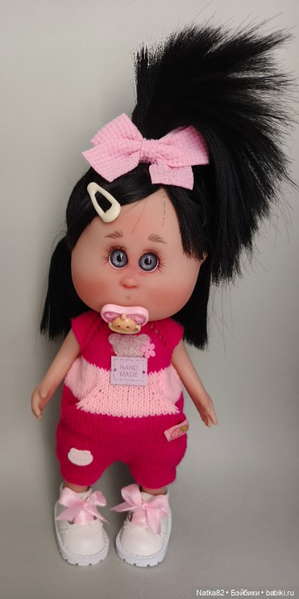 Малышка мини Мия 23 см — ООАК (кастом куклы) (фото 6)